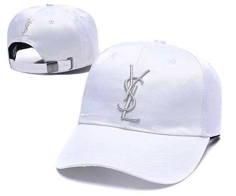 ysl y white cap|YSL hat women's.